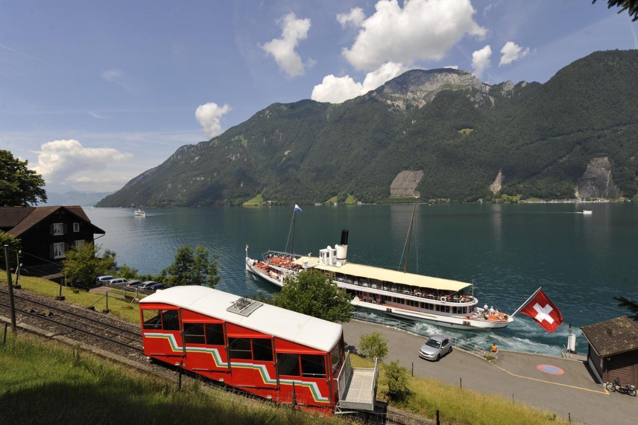 Ferienwohnung Ob Vierwaldsaettersee Isenthal Exterior foto